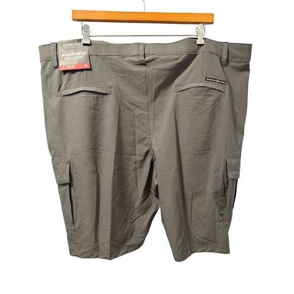 Beverly Hills Polo Club Mens Modern Stretch Utility Gray Shorts Sz 48. NWT - Picture 6 of 11